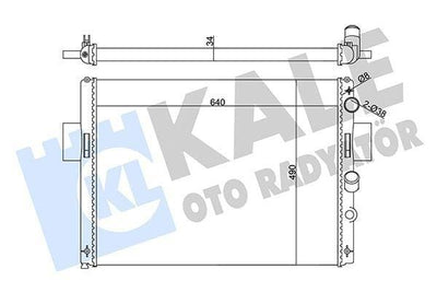 KALE Radiator 356145 — Radiators & Fans
