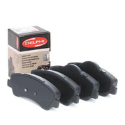 delphi front brake pad set for peugeot 301, premium german brake pads for peugeot 301 Delphi Front Brake Pad Set - Peugeot 301 1.2 Gas | Suitable for Car Owners & Mechanics Delphi Front Brake Pad Set for Peugeot 301 | German Made delphi, peugeot-301, front-brake-pads, german-products, car-maintenance, mechanics, automotive-parts, braking-system, replacement-parts, ai-generated