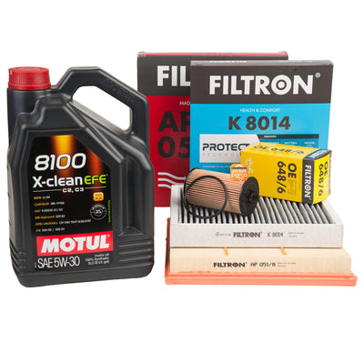 Scheduled Service Set Astra J Cruze 1.6 115 BG ( Motul X-Clean EFE 8100 5W30 5 — Auto Parts Hall, Maintenance & Service Kits