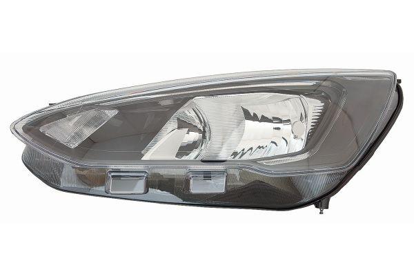 Depo 431-11AJRMLDEM2 Headlight Right Black Ford Focus 18- — Headlights