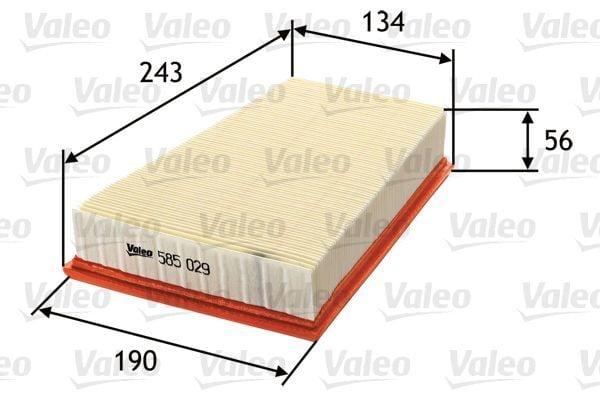VALEO 585029 — Air & Cabin Filters