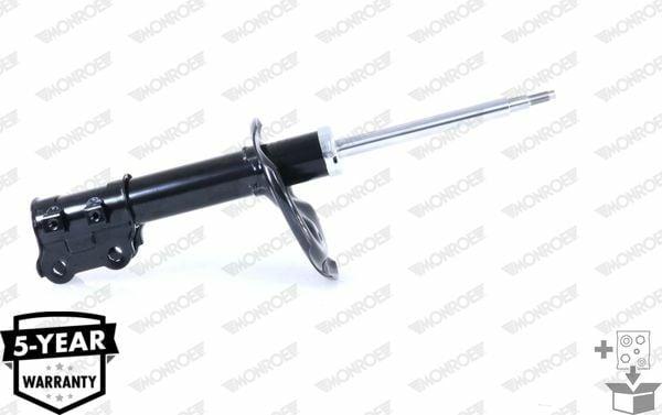 front left shock absorber for Hyundai i30, MONROE G7339 shock absorber, packaging dimensions for MONROE shock absorber MONROE G7339 Shock Absorber - Front Left for Hyundai i30 2008-2011 | 3.8 kg MONROE G7339 Shock Absorber - Front Left for i30 08-11 monroe, shock-absorber, front-left-shock, hyundai-i30, car-parts, vehicle-suspension, automotive-repair, mechanics, shock-absorber-parts, ai-generated