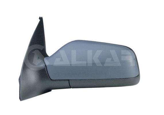 Alkar 6115437 Outer Rear View Mirror Left Electric Heated Primed 5 Pin Aspheric Opel Astra G 1998-2005 — Mirrors