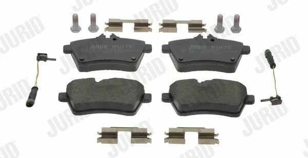 JURID 573226JC Brake Pad Set - Ceramic Front Disc Brake — Brake Pads
