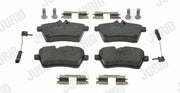 jurid-573226jc-brake-pad-set, ceramic-brake-pads, front-disc-brake-pads JURID 573226JC Brake Pad Set - Ceramic Front Disc Brake | For Car Owners JURID 573226JC Brake Pad Set jurid, brake-pads, ceramic-brake-pads, car-parts, auto-accessories, braking-system, brake-maintenance, car-owners, vehicle-upgrade, ai-generated