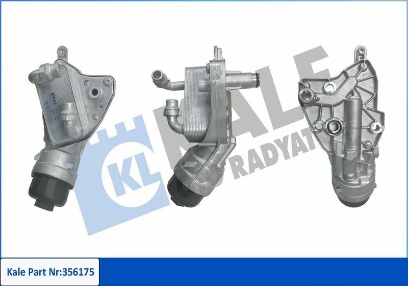 Kale Radiator 356175 - Oil Cooler Complete for Fiat & Opel Models — Oil System