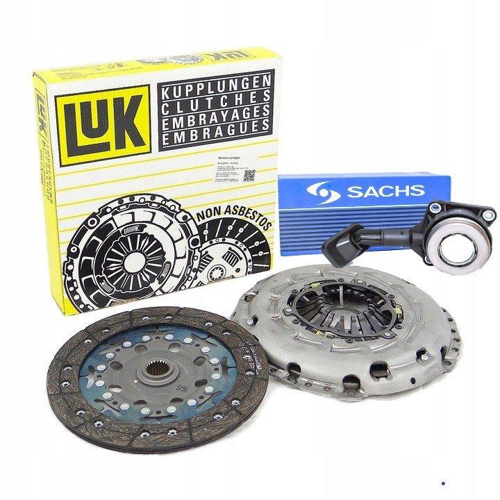 LUK Ford Mondeo 2001-2007 2.0 Gasoline Clutch Kit ( Pressure Plate Brake Pad Ve Ball Bearing ) — Clutch & Flywheel