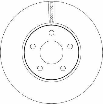 TRW Ford Focus 2018 Brake Disc Set — Brake Rotors & Drums
