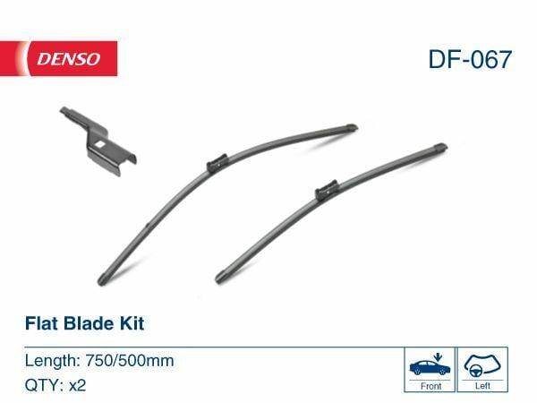 DENSO DF-067 Wiper Blade Set - 750mm & 500mm for Ford Transit — Wipers