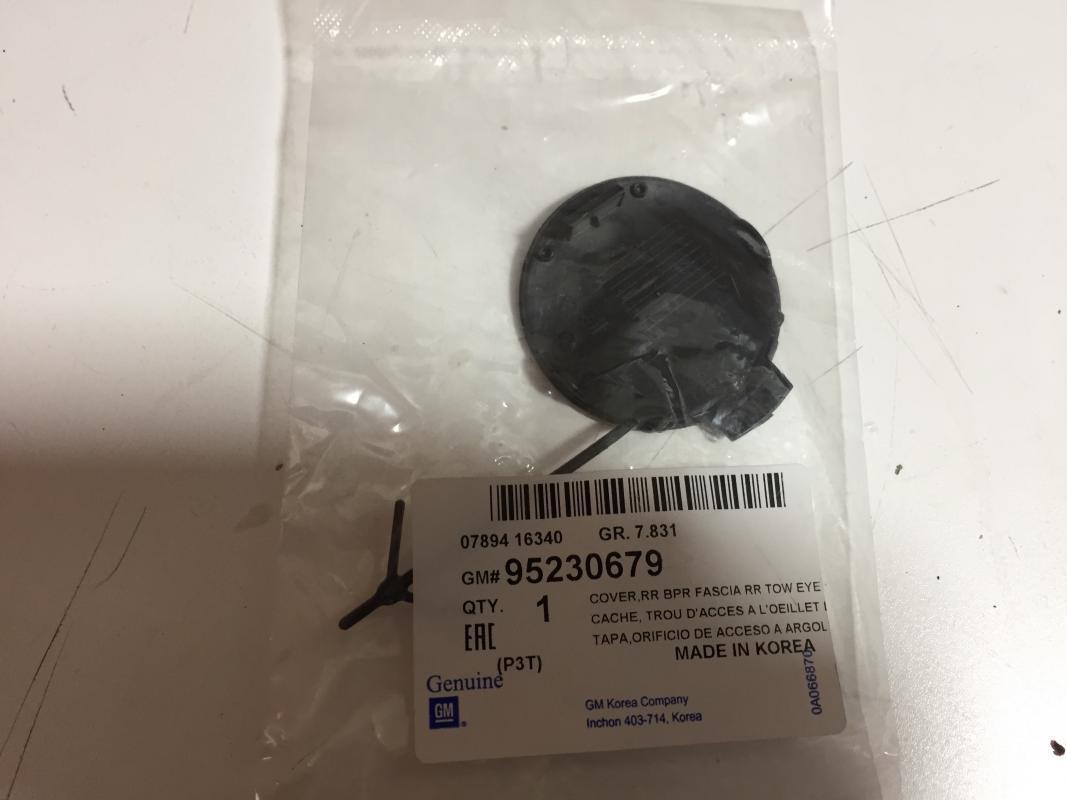 PSA 95230679 Tow Hook Cover Rear T300 Nb Aveo — Reinforcements & Brackets