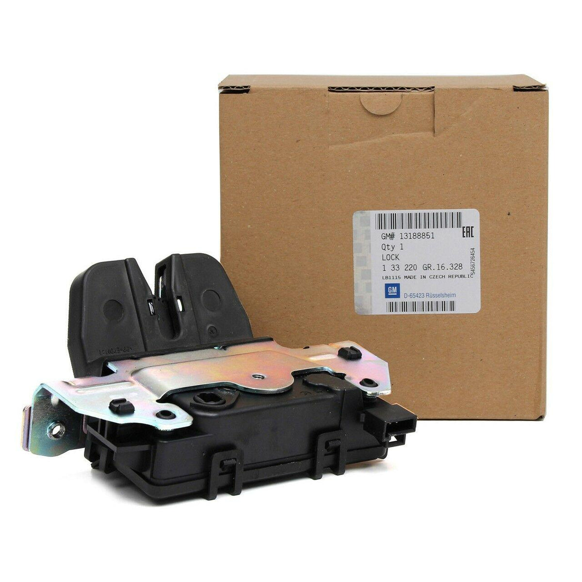 PSA 13188851 Opel Astra H Zafira B Hb Trunk Lock Motor Genuine 1.2-1.6 16V 1.3 CDTi — Handles, Locks & Latches