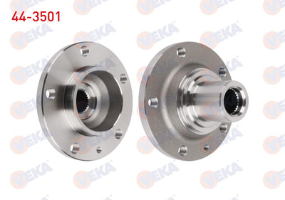 Veka 44-3501 Wheel Hub Left-Right Front without Bearing Renault Master II (Fd) 2.5 D 5 Lug 1998-2010 — Hub Assemblies