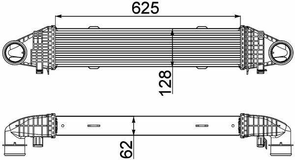 mahle turbo radiator intercooler w204 s204, mahle intercooler dimensions, mahle cooling component for car MAHLE Turbo Radiator Intercooler - Essential Cooling Component for Car Owners and Mechanics | Size: 24.6 in x 5.0 in x 2.4 in MAHLE Turbo Radiator Intercooler W204 S204 mahle, turbo-radiator, intercooler, car-parts, car-maintenance, mechanics, automotive, cooling-system, car-owners, ai-generated