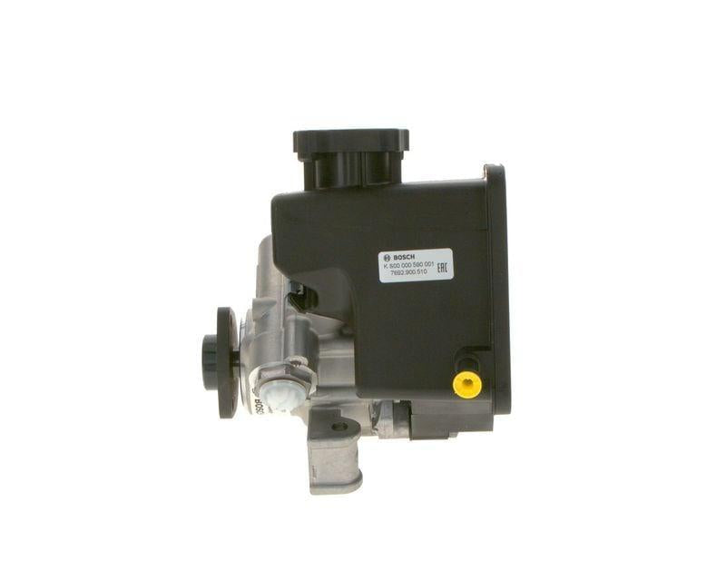 bosch power steering pump image, bosch ks00000590 product close-up BOSCH KS00000590 - Power Steering Pump for CDI Models | Suitable for Car Owners & Mechanics BOSCH KS00000590 - Power Steering Pump for CDI Models bosch, power-steering-pump, hydraulic-pump, car-parts, vehicle-upgrade, cdimodels, mechanics, car-owners, automotive-repair, ai-generated