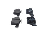 BOSCH Brake Pads Rear 0986495346 - Low-Metallic, Noise-Reducing