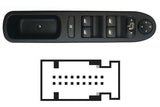 Peugeot 207 Window Switch - Left Side Replacement for 2006-2012 — Auto Parts Hall, Switches & Relays
