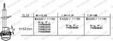 Monroe Front Shock Absorber 11190 For Clio I 90-97 & Hb 97-98 — Shocks & Struts