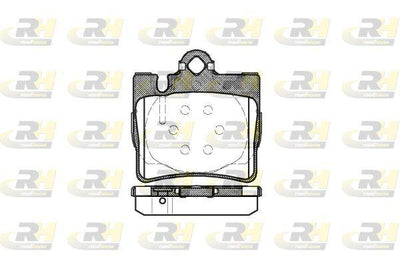 ROADHOUSE 2770.00 Brake Pad S CLAss W220 10 98-09 05 — Brake Pads