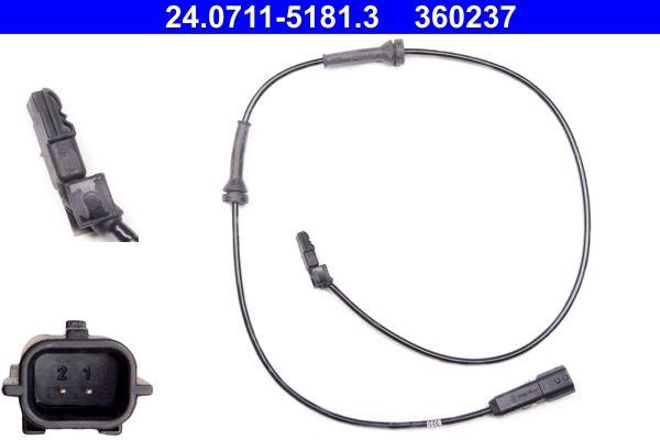 ATE 24.0711-5181.3 ABS Cable Sensor — Brake Sensors & ABS