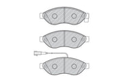 ferodo fvr1924 front brake pads for fiat ducato, high performance brake pads by ferodo, technical specifications of ferodo fvr1924 FERODO FVR1924 Front Brake Pads - High Performance for Fiat Ducato | 2.2D 2.3D 3.0D FERODO FVR1924 Front Brake Pads for Fiat Ducato ferodo, brake-pads, fiat-ducato, front-brake-pads, vehicle-maintenance, car-parts, mechanics, high-performance, braking-system, ai-generated
