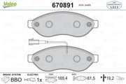 valeo front brake pads, high performance brake pads for cars, valeo brake pads with wear sensors VALEO 670891 Front Brake Pads - Premium Quality for Cars and Mechanics | 1.4 Kg VALEO 670891 Front Brake Pads - High Performance valeo, brake-pads, front-brake, car-parts, brembo-compatible, high-performance, mechanic-tools, auto-repair, braking-system, ai-generated