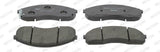 FERODO FDB1990 Front Brake Pad - Compatibility with Kia Bongo, Pregio, Carnival — Brake Pads