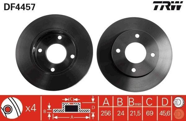 trw ventilated brake disc for 2005 colt, trw df4457 brake disc specifications TRW Disk - Ventilated Brake Disc for 05 Colt 1.1-1.5 | 1 Unit TRW Disk - Ventilated Brake Disc for 05 Colt 1.1-1.5 trw, brake-disc, ventilated-brake-disc, car-parts, 05-colt, automotive, replacement-parts, mechanics, car-owners, ai-generated