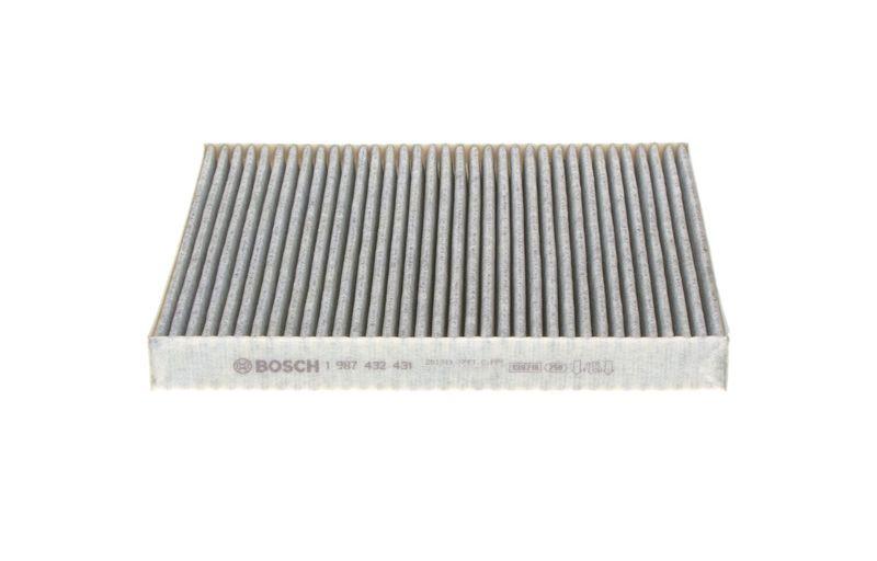 Bosch 1987432431 Cabin Air Filter Amarok 10-Touareg 03-Transporter T5 03-/ Q7 06-/ Cayenne 03-with Carb — Air & Cabin Filters