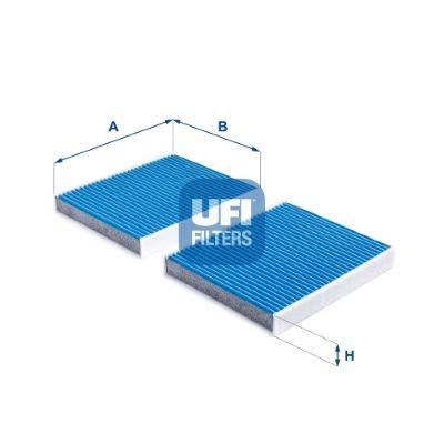 Ufi 34.231.00 Cabin Air Filter BMW Anti Bacterial F07 F10 F11 F01 F02 F03 F04 11 >