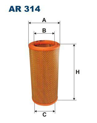 FILTRON AR314 Air Filter - Filter for Peugeot-Citroen — Air & Cabin Filters