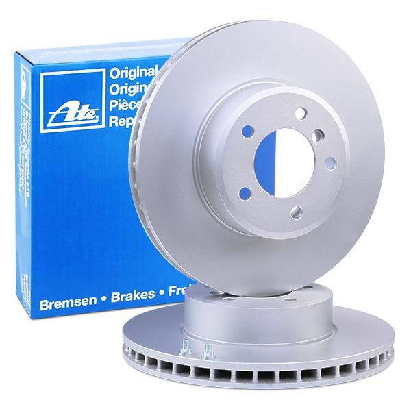 ATE 24.0130-0173.1 Front Brake Disc Set BMW E60/E61/E63/E64 Set — Brake Rotors & Drums