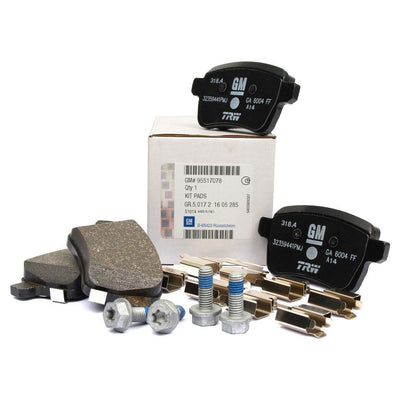PSA 95517078 Rear Brake Pad Corsa E 15 Rim with Disc Type