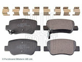 BLUEPRINT Brake Pads Rear - ADT342183 for 09 Avensis 1.6-2.2 D4D — Blue Print