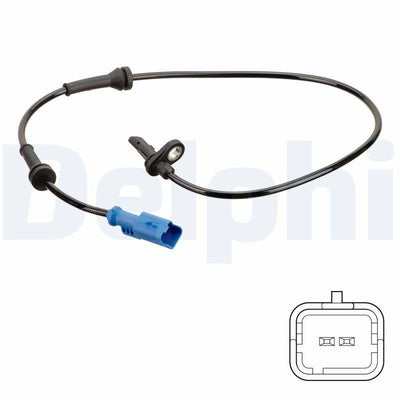 Delphi SS20748 ABS Sensor-Citroën / Peugeot 03 / 2012 — Brake Sensors & ABS