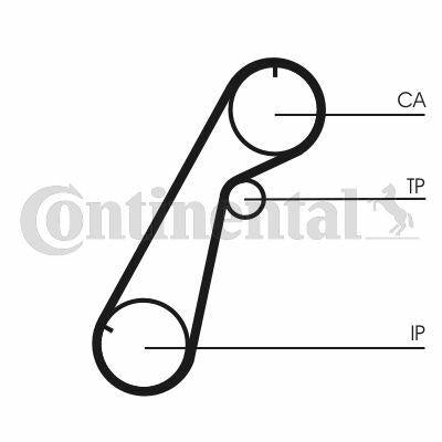Continental CTAM CT1020 Timing Belt for 00-06 Ranger 2.5D — Belts