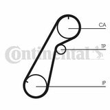 Continental CTAM CT1020 Timing Belt for 00-06 Ranger 2.5D — Belts