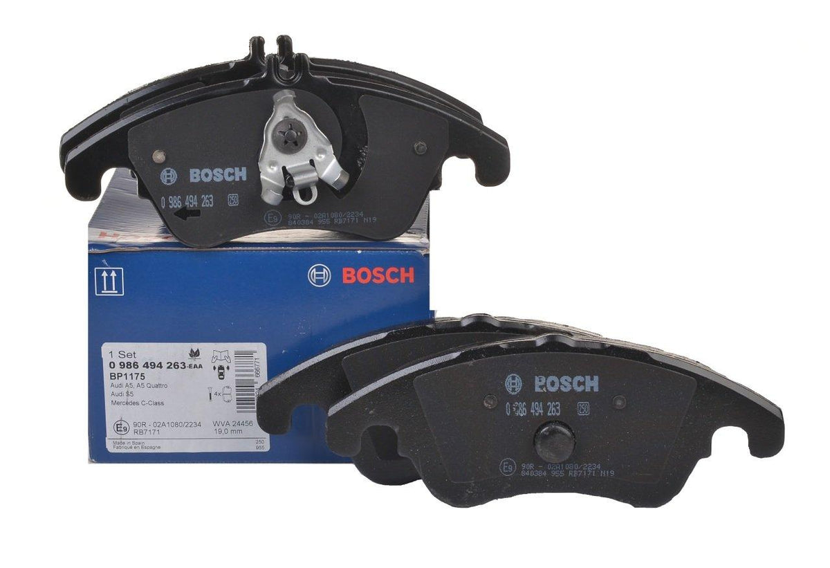 Bosch 0986494263 Mercedes W212 Body E180 AMG Type Front Brake Pad Set — Brake Pads
