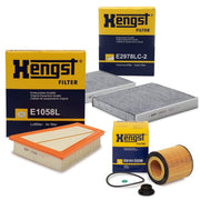 bmw f10 520i filter set by hengst, oil filter for bmw f10 520i, air filter for bmw f10 by hengst, cabin filter double carbon for bmw f10 Hengst BMW F10 520i Periodic Maintenance Filter Set - Quality Filters for Car Owners & BMW Enthusiasts BMW F10 520i Filter Set - Hengst Quality Care bmw-f10, 520i-filter-set, hengst-filters, car-maintenance, vehicle-care, oil-filter, air-filter, cabin-filter, car-owners, ai-generated