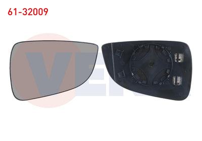 Veka 61-32009 Mirror Glass Left Heated Aspheric Opel Astra H 2010 — Mirrors