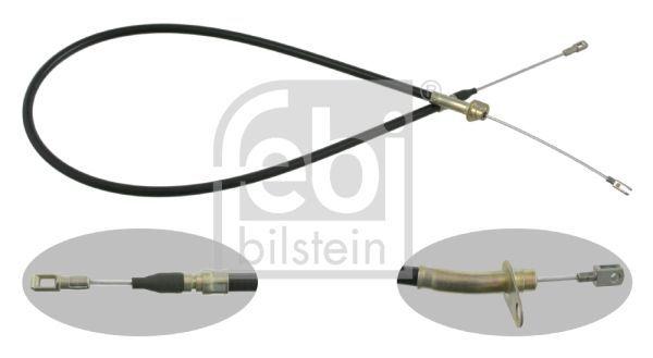 FEBI Handbrake Cable 123 Rear Left — Brake Cables & Hardware
