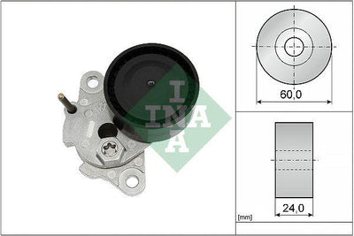INA 534054610 Tensioner Housing Alternator VW/Audi/Seat Jetta-Passat-Superb/Golf VII/T-Roc/Tiguan/Q3/Q5/A3-A6 1.8-2.0 TSI