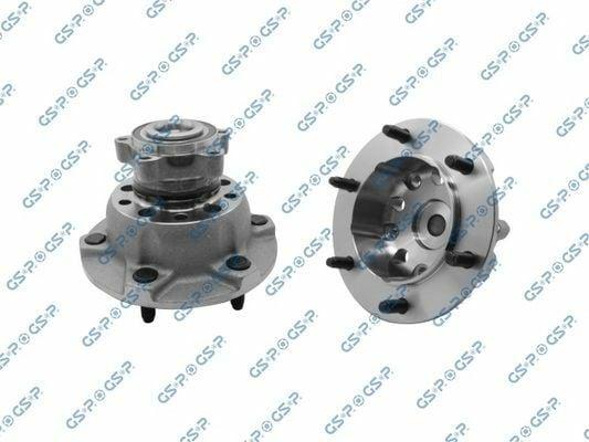 gsp-9400519-front-wheel-bearing-6-bolt-ford-transit, front-wheel-bearing-set-installed-on-ford-transit, gsp-front-wheel-bearing-specifications GSP Front Wheel Bearing (6 Bolt) for Ford Transit V363 (2014+) | Durable and Reliable Replacement Part GSP 9400519 Front Wheel Bearing - 6 Bolt Set for Ford Transit gsp, front-wheel-bearing, 6-bolt-bearing, ford-transit-parts, automotive-repair, mechanics-tools, car-maintenance, vehicle-replacement-parts, abs-sensor-bearing, ai-generated