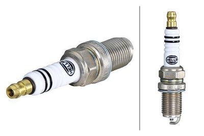 Hella 8EH188704-031 Spark Plug 04-Accent-Astra.H 1.6 Single Tab (Fr8dcx +) (10) | Set of 10