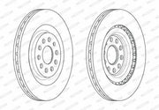 ferodo dd1985c brake disc, ferodo dd1985c 323mm brake disc for seat leon 02-06 FERODO DDF1985C Brake Disc - 323mm x 285mm x 100mm | Compatible with Seat Leon 02-06 FERODO DDF1985C - Premium Brake Disc 323mm | Vehicle Owners ferodo, brake-disc, ventilated-brake-disc, vehicle-owners, performance-parts, seat-leon-02-06, automotive, car-parts, auto-replacement, ai-generated