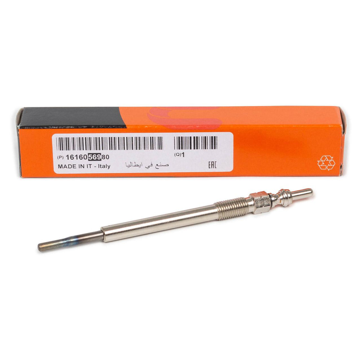 Eurorepar 1682246180 Psa / Glow Plug Push-Fit Peugeot 206/Partner, Citroen C2/C3 1.6 HDi, Ford Fiesta/Focus/TDCi 1 Piece