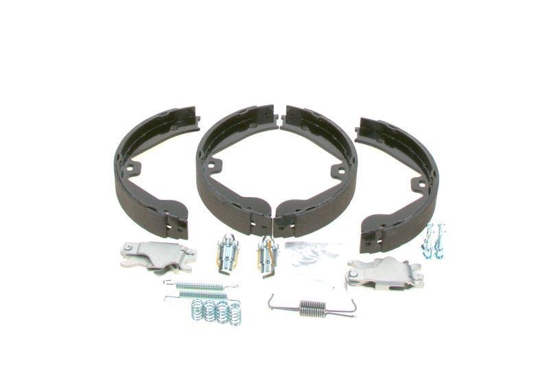 Bosch 0204113829 Brake Shoe Kit 03-15 Touareg-Cayenne-Q7 — Brake Cables & Hardware