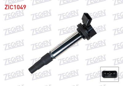 Zegen ZIC1049 Ignition Coil Corolla (E15_) 1.6 Vvt-I (1Zrfe) 2007-2012 / Auris (Zre15) 1.6 Vvt-I (1Zrfe) 2007 — Coils & Plugs
