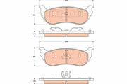 trw-brake-pads-rear-ford-explorer-2000-2002, TRW brake pads detailed view, Ford Explorer brake pad specifications TRW Brake Pads Rear - High-Performance Brake Set for Ford Explorer 4.0 V6 (2000-2002) | Set of 4 TRW Brake Pads Rear for Ford Explorer 2000-2002 trw-brake-pads, ford-explorer-parts, automotive-braking, replacement-pads, car-maintenance, brake-system, rear-brake-pads, vehicle-safety, brake-pads-set, ai-generated