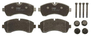 trw front brake pads for vw crafter, installation of trw brake pads on vw sprinter TRW Front Brake Pads for VW Crafter 30-50 Panelvan / Van | Model GDB1696 TRW Front Brake Pads for VW Crafter & Sprinter vw-crafter, trw-brake-pads, front-brake-pads, vehicle-owners, mechanics, auto-parts, sprinter-accessories, heavy-duty-braking, brake-repairs, ai-generated