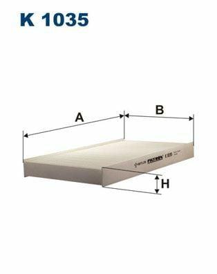 filtron k1035 pollen filter for marea and brava, technical specifications of filtron k1035 pollen filter FILTRON Pollen Filter K1035 - Particulate Filter for Marea & Brava | 11.34 in x 6.3 in x 1.18 in FILTRON Pollen Filter K1035 for Marea-Brava filtron, pollen-filter, marea-brava, car-maintenance, particulate-filter, air-quality, cabin-filter, car-owners, ai-generated, auto-parts